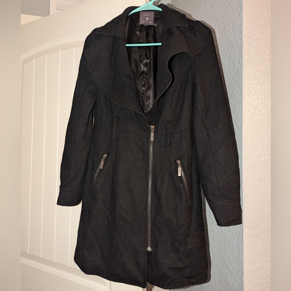 Wool pea coat